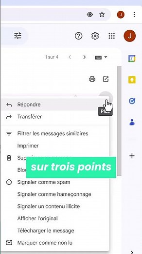 Comment transférer un email sur Gmail ?