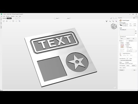 How to use the pocket toolpath in Vectric software | 2D Toolpaths | V12 Tutorials