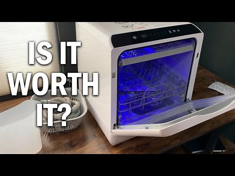 KAPAS Portable Countertop Dishwasher Review - Is It Worth It?