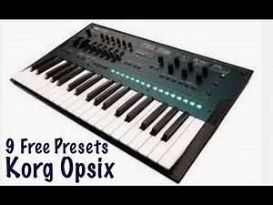 Korg Opsix 9 Free Presets by Marc Barnes