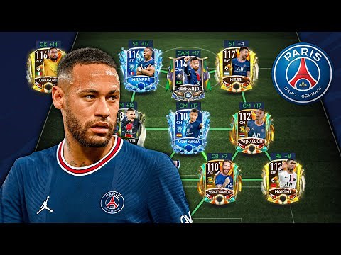 PSG (Paris Saint-Germain) Best Special Squad 2021/22 | PSG Squad Builder - FIFA Mobile