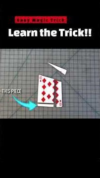 Mind-Blowing "Impossible" Card Puzzle Trick! (Step-by-Step Tutorial)