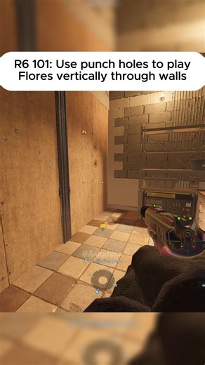 R6 101 Lessons Part - 10 If u use it at the default plant spot, u can even get a fancy kill #r6 #r6s