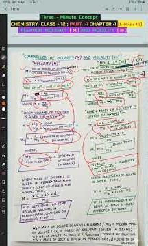 MolarityvsMolality/chemistry class 12/SOLUTION#shorts#viral#ytshorts#tntchemistryworld#neet#jeemain