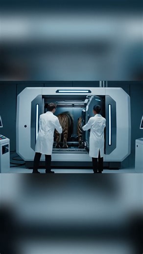 Lions & Tigers in a Futuristic Machine! 🦁🐅 | Sci-Fi Ultra Realistic