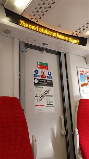 Gatwick Express Class 387 Announcement
