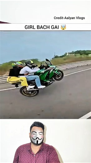 Girl Bach Gai 🤯 #motovlog #bike #rider