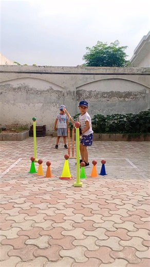 Cricket Batting Drills For Beginners | T-Cone Drills #cricket #viral #shorts #youtubeshorts #batting