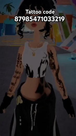roblox metro life city rp tattoo code. #roblox #shorts #robloxedit