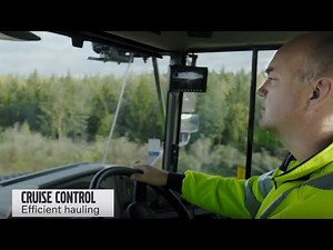 Volvo Articulated Hauler G-series : Cruise control function.