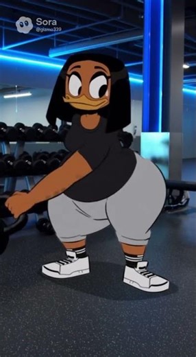 Getting in some exercise #animation #cartoon