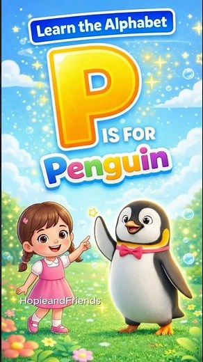P Is for Penguin 🐧 | Learn Letter P | ABC Alphabet for Kids