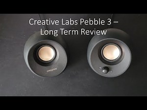 Awesome PC speakers - Creative Labs Pebble V3