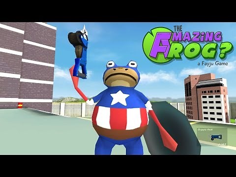 Amazing Frog - Ep 5 - Captain Grapple Hook!! - Let's Play Amazing Frog Gameplay