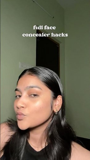 full face concealer application hack #concealerhacks #concealer #makeup