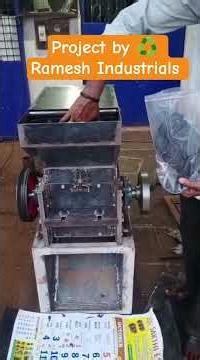 #sustainablefashion Taned #leather #waste #shredder #leathercraft #machine