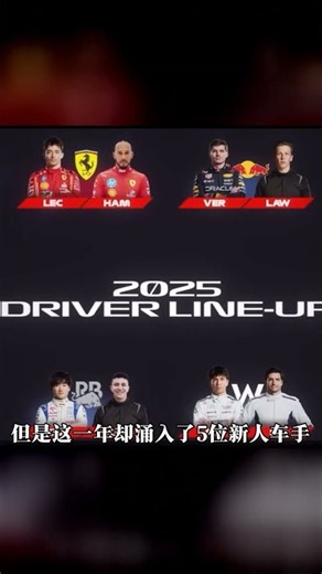F1 2025五大看點，這可能是近10年最炸裂的賽季 #F1 #2025赛季 #赛道看点 #赛车运动 #方程式