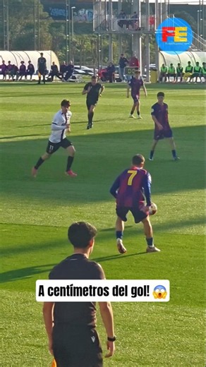 A centímetros del gol! 😱 FC Barcelona vs RCD Mallorca. División Honor Juvenil
