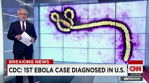 1.7M views · 17K shares | The CDC will give a live update on the first Ebola case diagnosed in the U.S. Watch Live Now: cnn.it/1v0JxLU - CNNgo | Choose Your News | CNN | Facebook