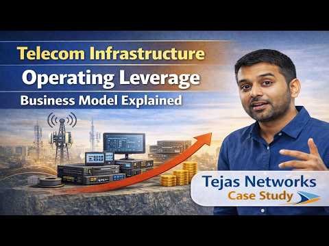 Operating Leverage & Telecom Infrastructure Business Model Explained | Tejas Networks Case Study