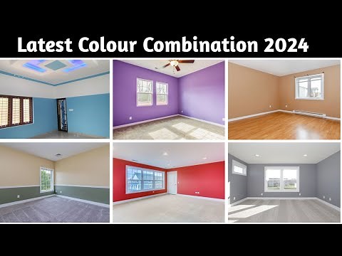 Latest Color Combination for Wall || Wall Painting Design Ideas || Home Paint Color Ideas || 2024