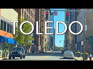 Downtown Toledo, Ohio, USA 🇺🇸 4K Driving Tour