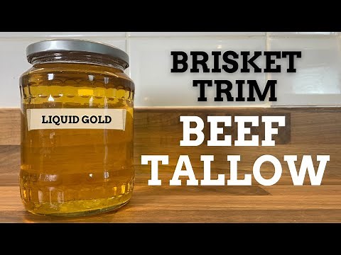 How To Make Beef Tallow | Brisket Fat Beef Tallow At Home