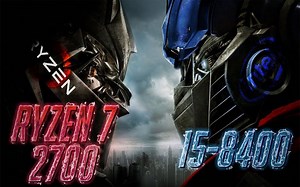 【Test-Kitchen】R7 2700 vs I5-8400 CPU性能测试对比（显卡GTX 1080Ti）1080P 60帧视频