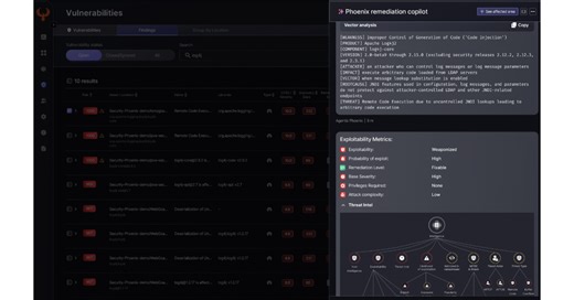 Phoenix Security’s AI Agents to Automatically identify Vulnerabiluty Patterns that leads to exploitation and ransomware