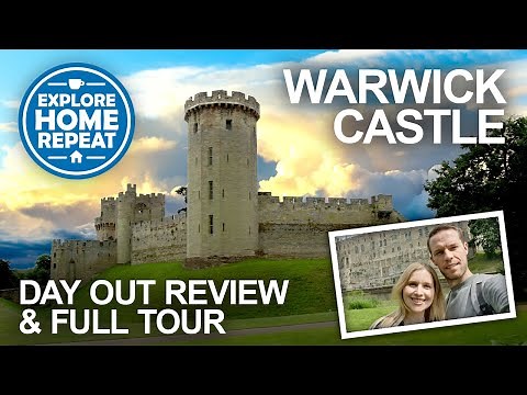 Warwick Castle Review & Full Tour. The Castle Dungeons Experience & Horrible Histories Maze!