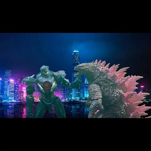 Green screen test #godzilla #kaiju