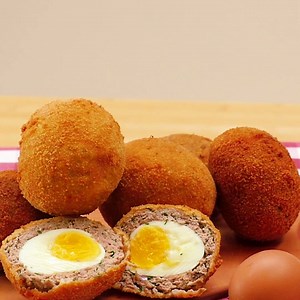 Manche sagen auch "Schottische Eier" dazu: ⬇️ REZEPT IN DEN KOMMENTAREN ⬇️ | Club of Cooks