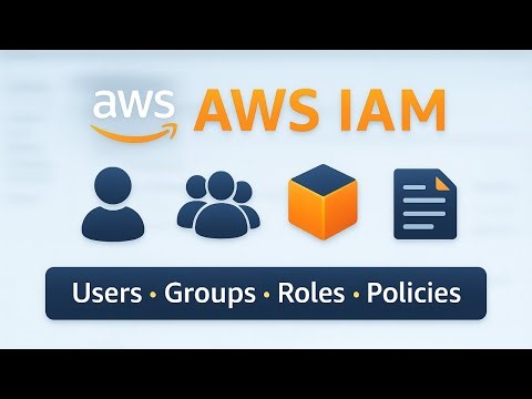 AWS IAM | Create Users, Groups, Roles and Attach Policies