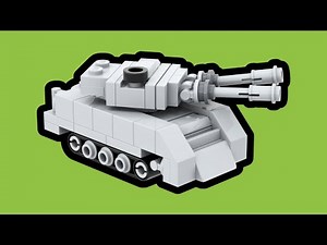 LEGO Double Barrel Tank MOC - Micro Monday N°26