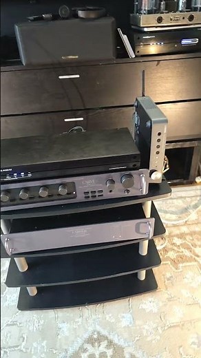 KEF R5 META, CARVER M-1.5T, C1 and Yamaha WXC50 #music #audio #audiophile #jazz #vintage #audiofilo