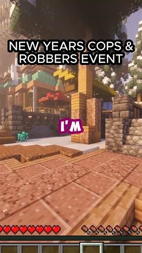Drawdee on Instagram: "THE NEW YEAR'S COPS & ROBBERS EVENT #videogames #Gaming #memes #funny #minecraft #mods #moddedminecraft #reels"