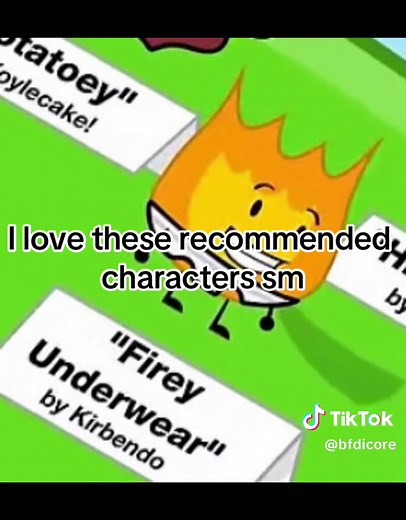 BFDI 13: Recommended Characters Unveiled