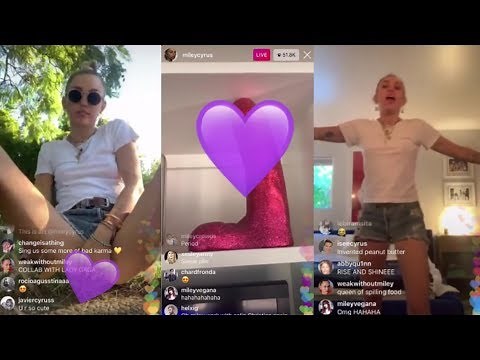 Miley Cyrus shows her house on Instagram live *house TOUR* | ( 10/20/2019 )