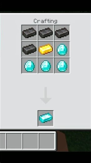 Minecraft Me Craft a Diamond Ingot 😱 | Secret OP Recipe Unlocked! #minecraft #effect #thomasshelby