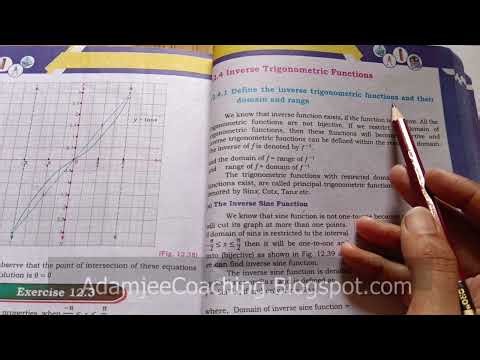 NEW Math 11th Exercise 12.4 | INTRODUCTION & EXAMPLES | part-1 | Graphs of Trigonometric functions