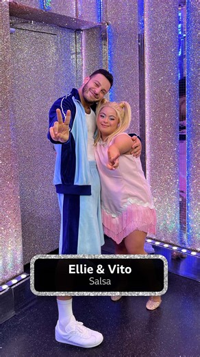 Girl power 💅 Ellie and Vito are spicing up Icons Week with this amazing Salsa! 🌶️ #Strictly | BBC One