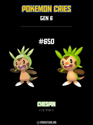 Pokémon Cries: Generation 6 Collection