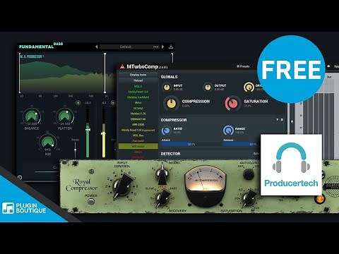 Free Plugins | Fundamental Bass, Royal Compressor, MTurboCompLE, Producer Tech Course