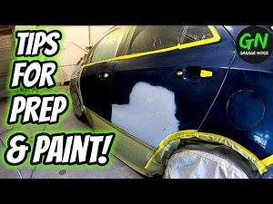PRO TIPS to prep and paint a car!
