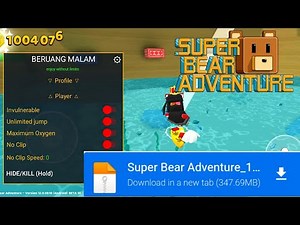 Super Bear Adventure Best Beta Mod Menu [Media Fire] 2025