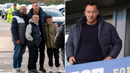 John Terry arrives at Colchester clash ahead of £14million takeover
