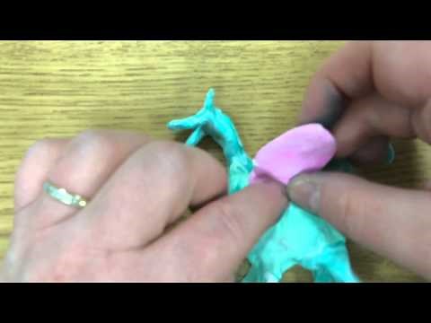 How to create an imaginary animal using Crayola model Magic