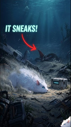 Subnautica - Sneaky Leviathan #subnautica #gaming #shorts