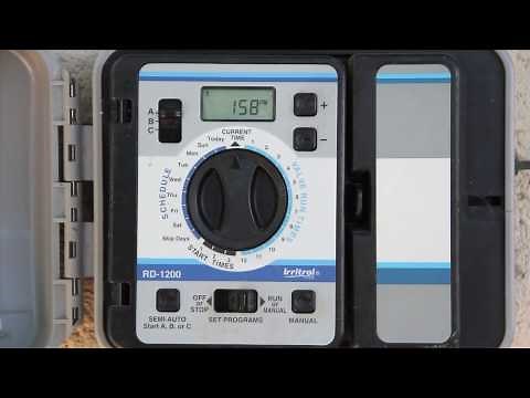 Webbtraining1 - Raindial Irrigation Timer