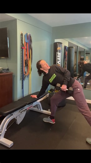 How To: DB Row with Rotation | Lucky13Fitness | Online Personal Trainer